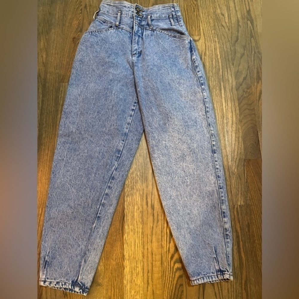 Vintage rio high wasted light wash‎ jeans